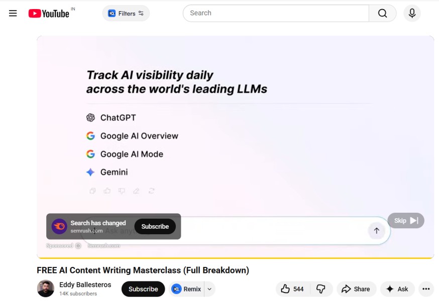 types of search engine marketing