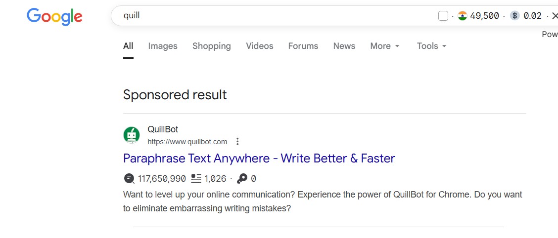 types of search engine marketing