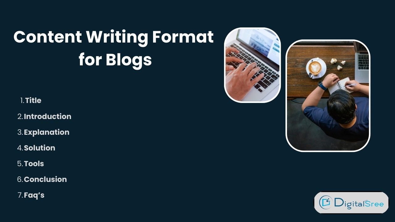 content writing format for blogs
