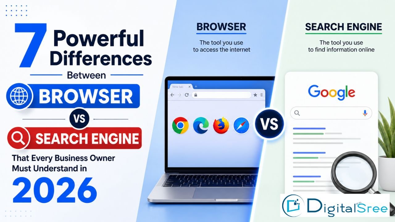browser vs search engine