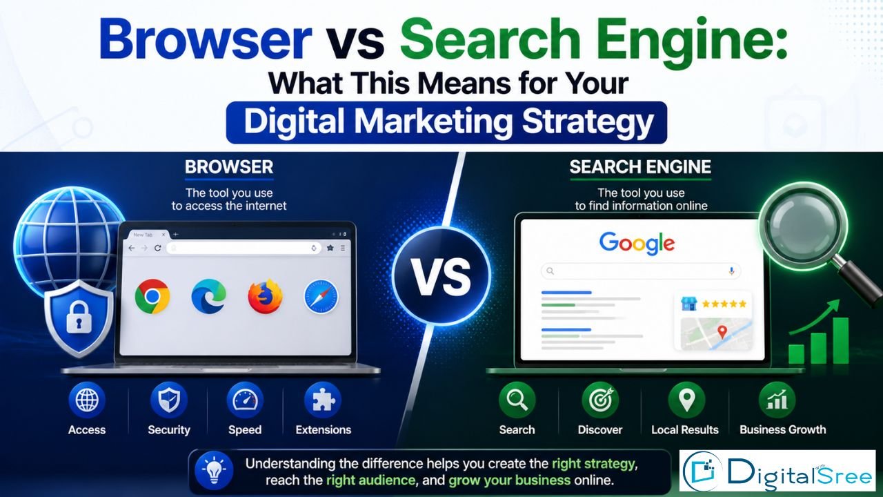 browser vs search engine