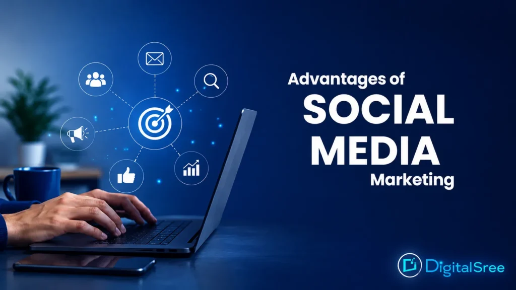 advantages of social media marketing